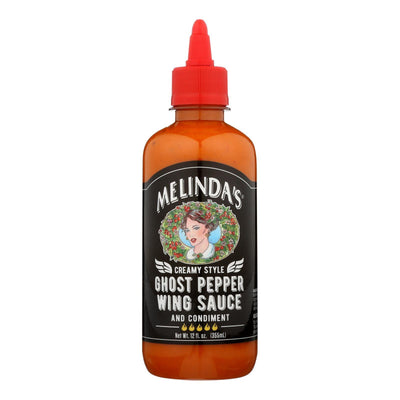 Melinda's - Wing Sauce Creamy Ghost Peppr - Case Of 6 - 12 Oz - Orca Market