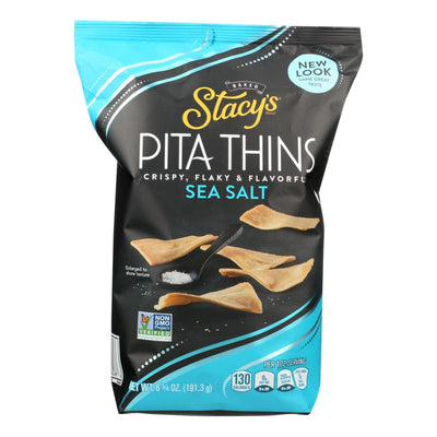 Stacy's Pita Chips Simply Naked Pita Chips - Case Of 8 - 6.75 Oz. - Orca Market