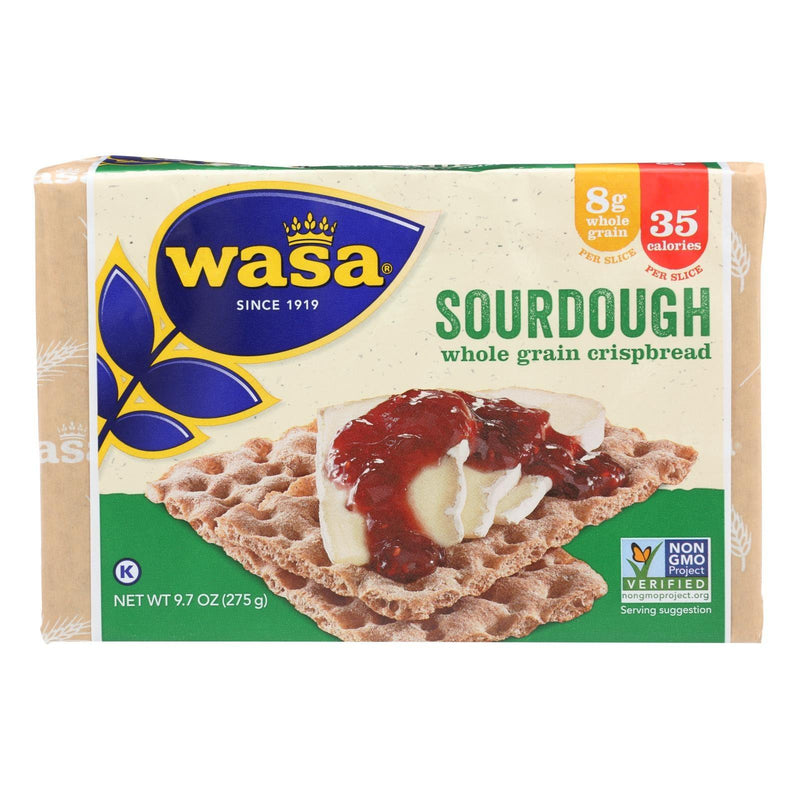 Wasa Crispbread Rye Crispbread - Sourdough - Case Of 12 - 9.7 Oz. - Orca Market