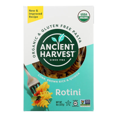 Ancient Harvest Organic Gluten Free Quinoa Supergrain Pasta - Rotelle - Case Of 12 - 8 Oz - Orca Market