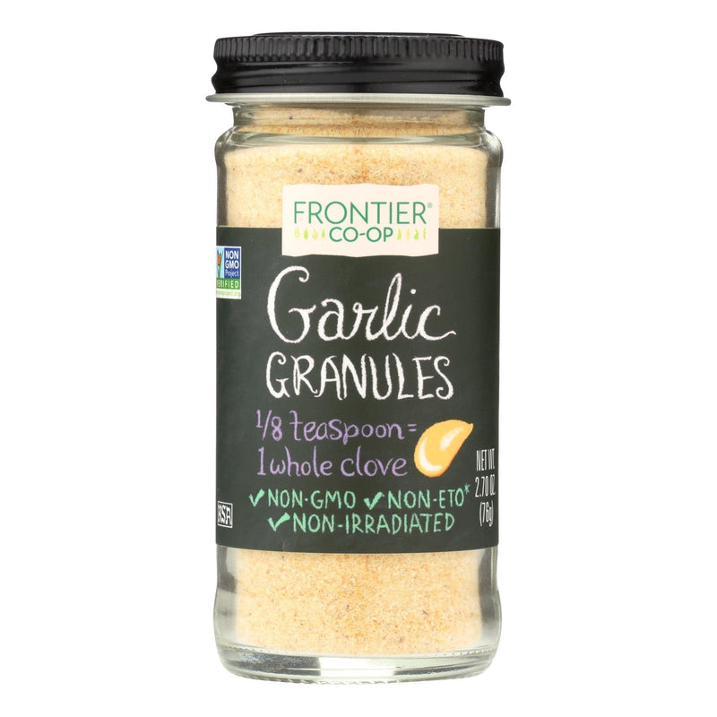 Frontier Herb Garlic - Granules - 2.70 Oz - Orca Market