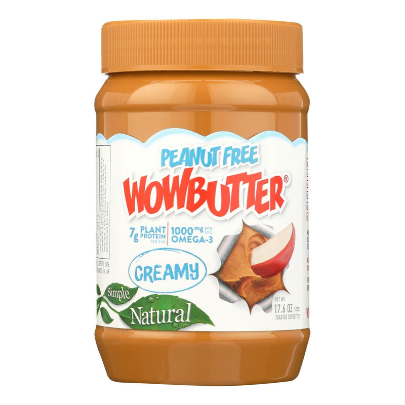 Wowbutter Creamy Peanut Free Spread - Case Of 6 - 17.6 Oz. - Orca Market