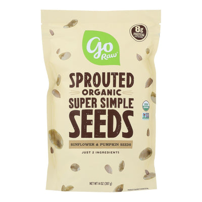 Go Raw Sprouted Seeds, Sprouted Super Simple - Case Of 6 - 14 Oz - Orca Market