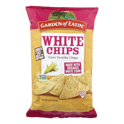 Garden Of Eatin' Tortilla Chips - White Corn - Case Of 10 - 22 Oz. - Orca Market