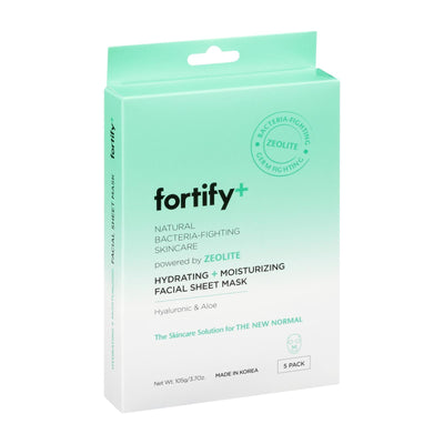 Fortify+ - Mask Sheet Hydrating Moisturizer - 1 Each 1-5 Ct - Orca Market