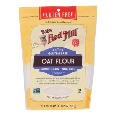 Bob's Red Mill - Oat Flour Gluten Free - Case Of 4-18 Oz - Orca Market