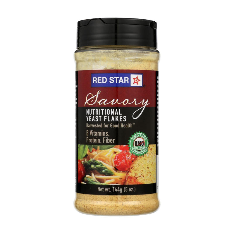 Red Star Nutritional Yeast Vegetarian Support Formula - Yeast Flakes - Mini - Case Of 6 - 5 Oz. - Orca Market