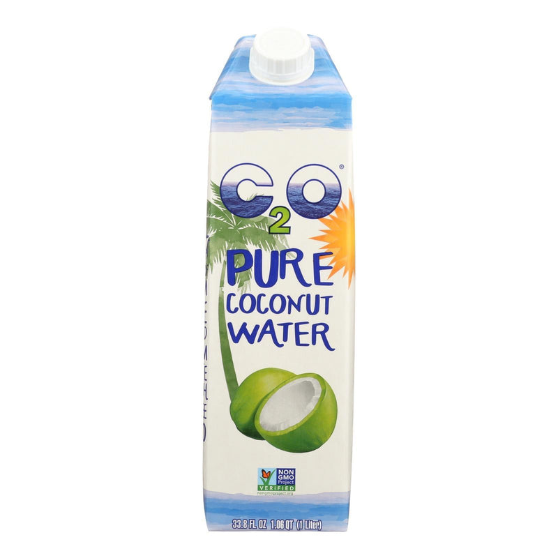 C2o - Pure Coconut Water Pure Coconut Water - Original - Case Of 12 - 33.8 Fl Oz - Orca Market