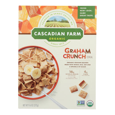 Cascadian Farm Organic Cereal - Graham Crunch - Case Of 10 - 9.6 Oz - Orca Market