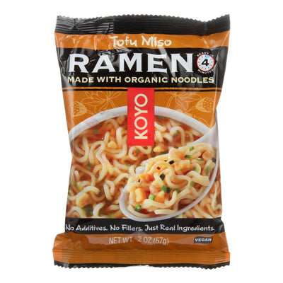 Koyo Tofu Miso Ramen - Case Of 12 - 2 Oz - Orca Market