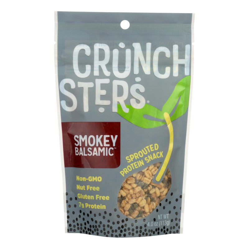 Crunchsters - Sprouted Protein Snack - Smokey Balsamic - Case Of 6 - 4 Oz. - Orca Market