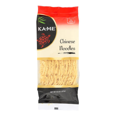 Ka'me Chinese Plain Noodles - Case Of 6 - 8 Oz. - Orca Market