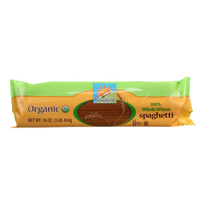 Bionaturae Pasta - Organic - 100 Percent Whole Wheat - Spaghetti - 16 Oz - Case Of 12 - Orca Market