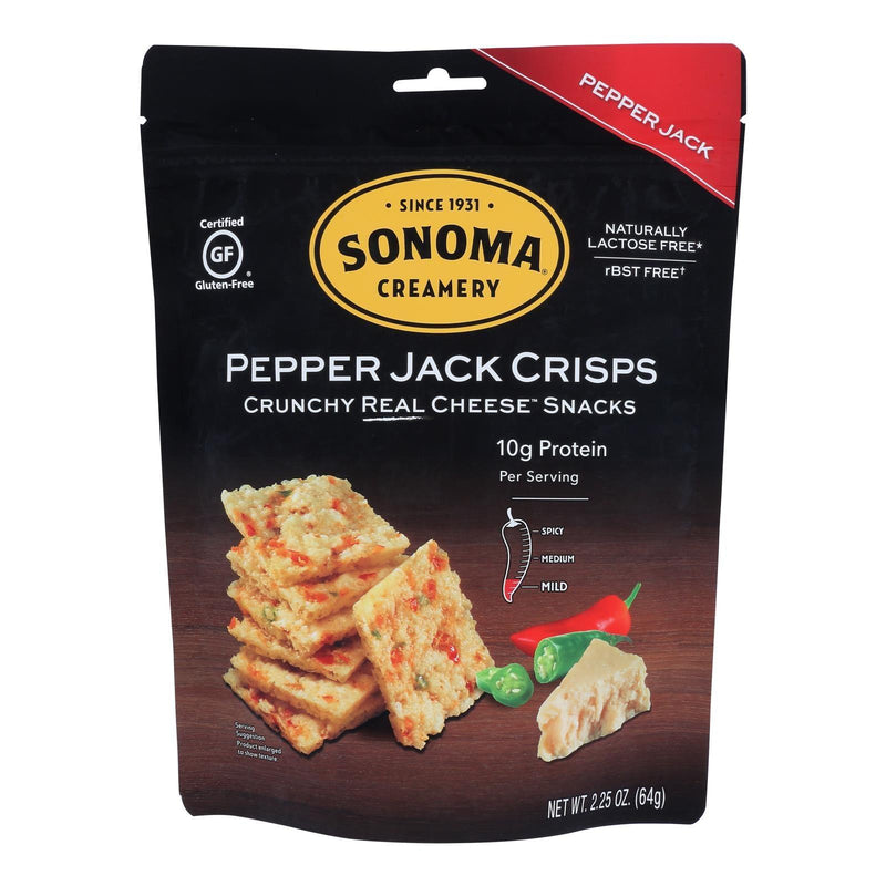 Sonoma Creamery - Cracker Pepperjack Crisp - Case Of 12 - 2.25 Oz - Orca Market