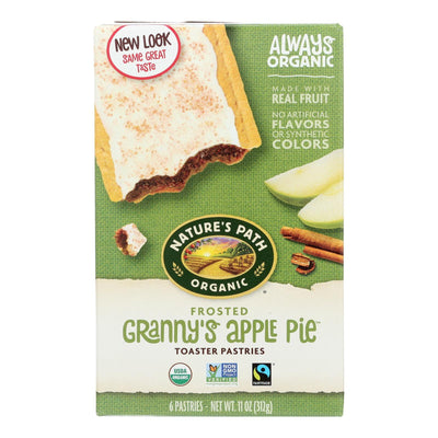 Nature's Path Organic Frosted Toaster Pastries - Granny's Apple Pie - Case Of 12 - 11 Oz. - Orca Market