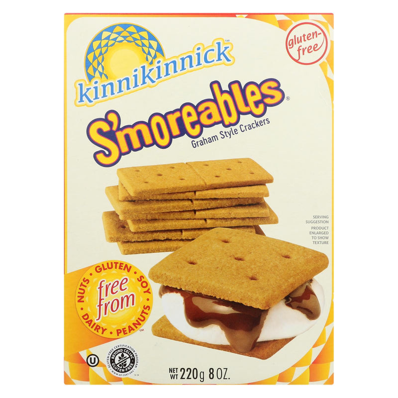 Kinnikinnick Graham Style Crackers - Case Of 6 - 8 Oz. - Orca Market