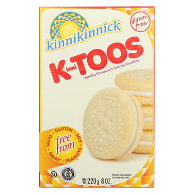 Kinnikinnick Vanilla Creme Sandwich Cookies - Case Of 6 - 8 Oz. - Orca Market