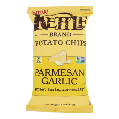 Kettle Brand - Chips Parmesan Garlic - Case Of 15 - 5 Oz - Orca Market