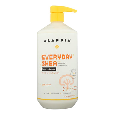 Alaffia Everyday Shea Moisturizing Unscented Conditioner - 1 Each - 32 Fz - Orca Market