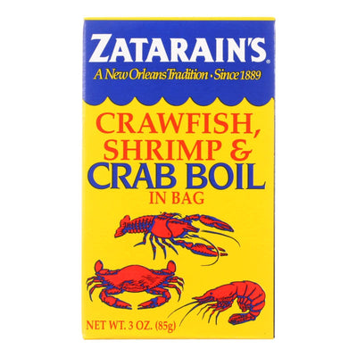 Zatarain's Crab Boil - Dry - Case Of 6 - 3 Oz - Orca Market