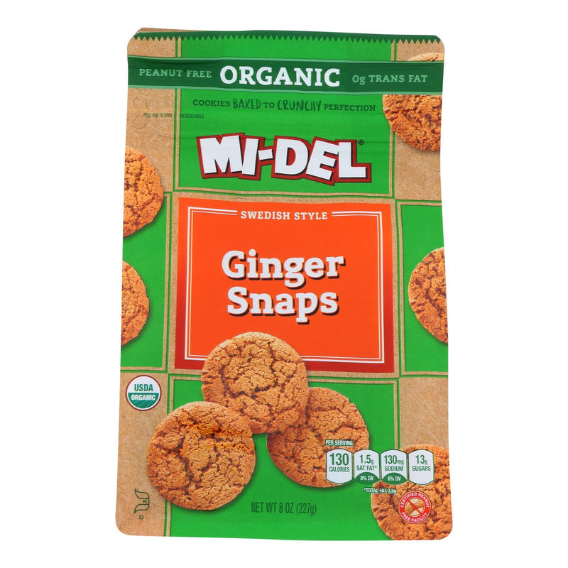 Midel - Ginger Snaps - Case Of 8 - 8 Oz - Orca Market