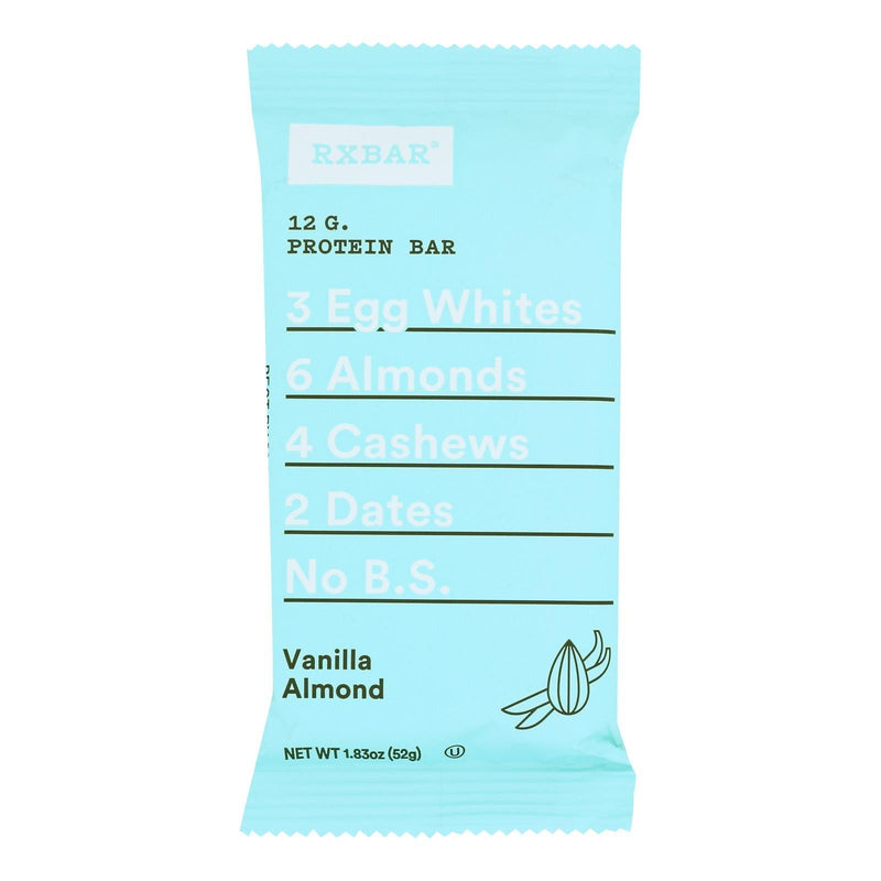 Rxbar - Protein Bar Vanilla Almond - Case Of 12 - 1.83 Oz - Orca Market