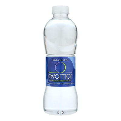 Evamor Naturally Alkaline Artesian Water - Natural Artesian - Case Of 12 - 32 Fl Oz. - Orca Market