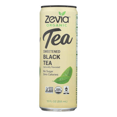 Zevia - Tea Black - Case Of 12 - 12 Fz - Orca Market