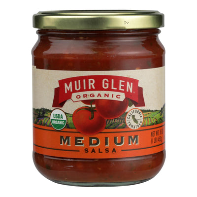 Muir Glen Organic Medium Salsa - Tomato - Case Of 12 - 16 Oz. - Orca Market