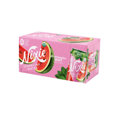 Nixie Sparkling Water - Sparkling Water Watermelon Mt - Case Of 3 - 8/12 Fz - Orca Market