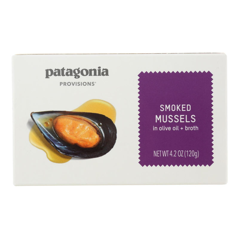 Patagonia - Mussels Smoked - Case Of 10 - 4.2 Oz - Orca Market