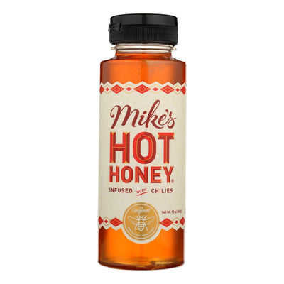 Mike's Hot Honey Infused With Chilies - Case Of 6 - 12 Oz - Orca Market