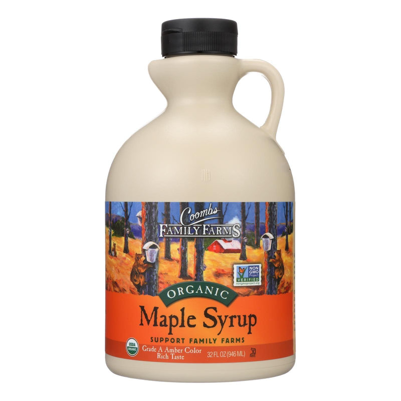 Coombs Family Farms Organic Maple Syrup - Case Of 6 - 32 Fl Oz. - Orca Market