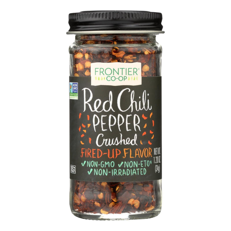 Frontier Herb Red Chili Peppers - Crushed - 1.2 Oz - Orca Market