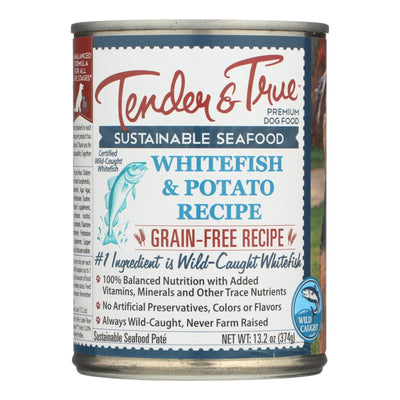 Tender & True Dog Food, Ocean Whitefish And Potato - Case Of 12 - 13.2 Oz - Orca Market