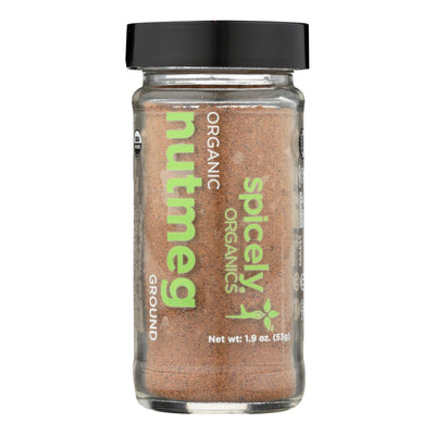 Spicely Organics - Organic Nutmeg - Ground - Case Of 3 - 1.9 Oz. - Orca Market