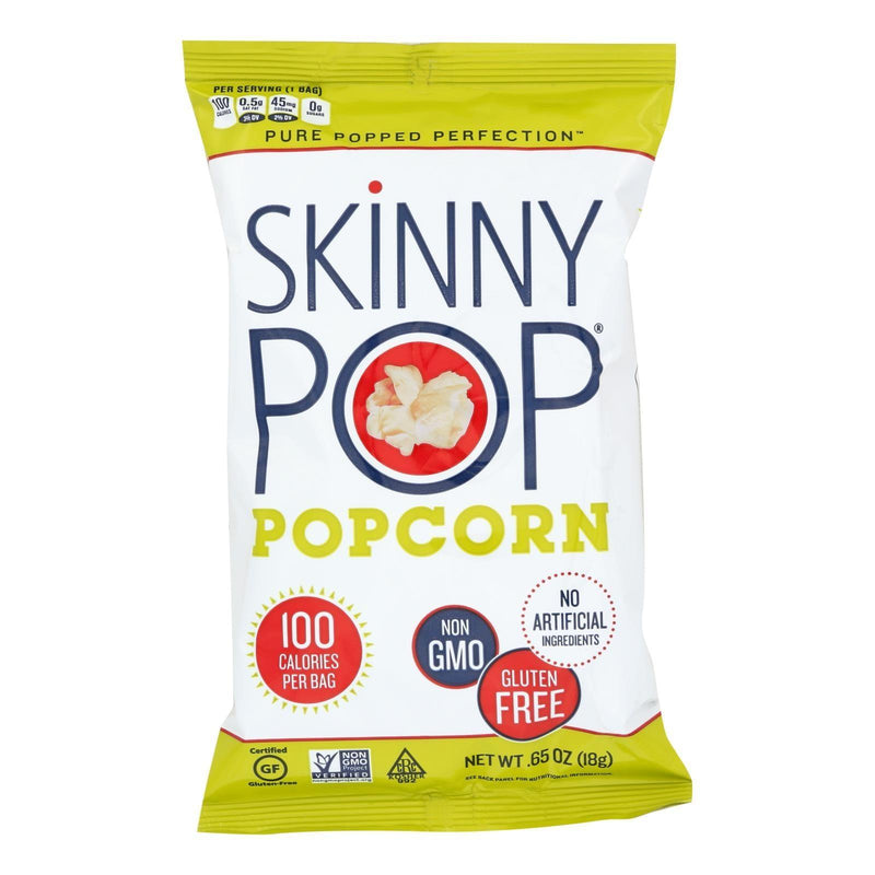 Skinnypop Popcorn 100 Calorie Popcorn Bags - Case Of 30 - 0.65 Oz. - Orca Market