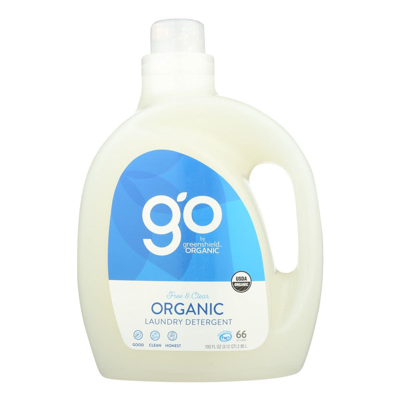 Green Shield Organic Laundry Detergent - Free And Clear - Case Of 2 - 100 Fl Oz. - Orca Market