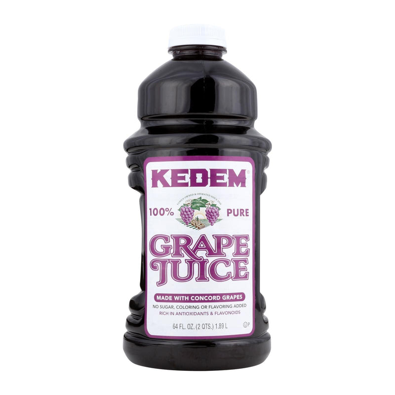 Kedem Grape Juice - Case Of 8 - 64 Fl Oz. - Orca Market