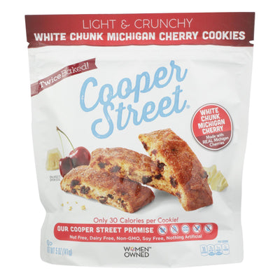 Cooper Street - Cookies Michigan Cherry Wht - Case Of 6 - 5 Oz - Orca Market