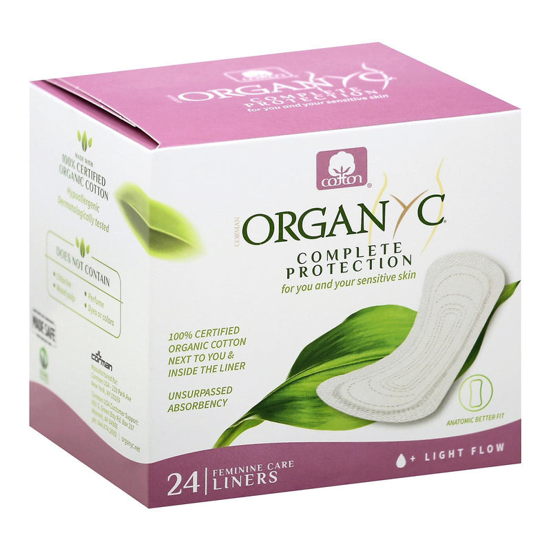 Organyc - Panty Liners Cotton Folded - 1 Each - 24 Ct - Orca Market