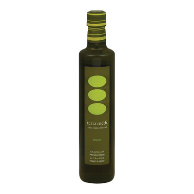 Terra Medi Olive Oil - Extra Virgin Medium - Case Of 6 - 17 Fl Oz. - Orca Market