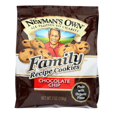 Newman's Own Organics Cookies - Chocolate Chip - Case Of 6 - 7 Oz. - Orca Market