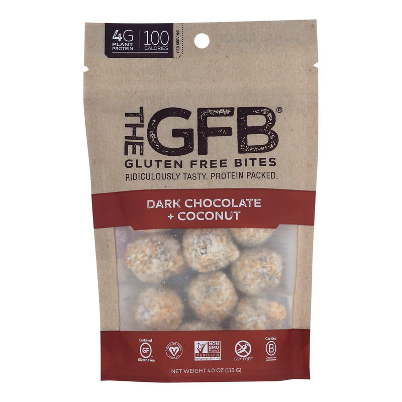 The Gluten Freeb Bites - Dark Chocolate Coconut - Case Of 6 - 4 Oz - Orca Market