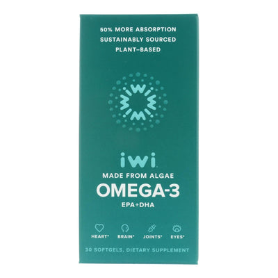 Iwi - Supp Alge Epa/dha Omega3 - Ea Of 1-30 Sgel - Orca Market