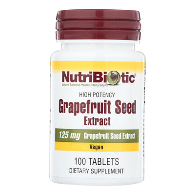 Nutribiotic - Supp Grapefruit Seed Extrct 125 - 1 Each 1-100 Ct - Orca Market