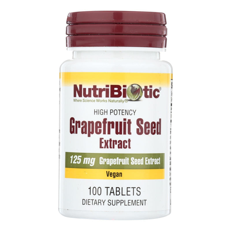 Nutribiotic - Supp Grapefruit Seed Extrct 125 - 1 Each 1-100 Ct - Orca Market