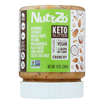 Nuttzo - Nut & Seed Butter Keto - Case Of 6 - 12 Oz - Orca Market