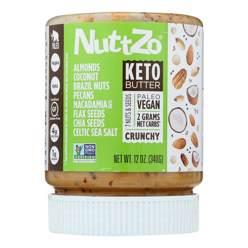 Nuttzo - Nut & Seed Butter Keto - Case Of 6 - 12 Oz - Orca Market