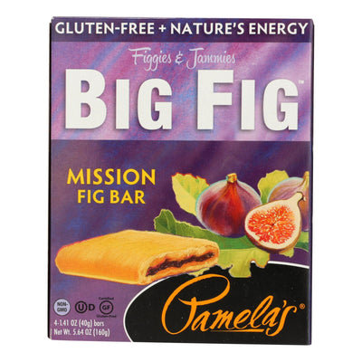 Pamela's Products - Gluten-free Big Fig Bar - Mission Fig - Case Of 8 - 5.64 Oz. - Orca Market